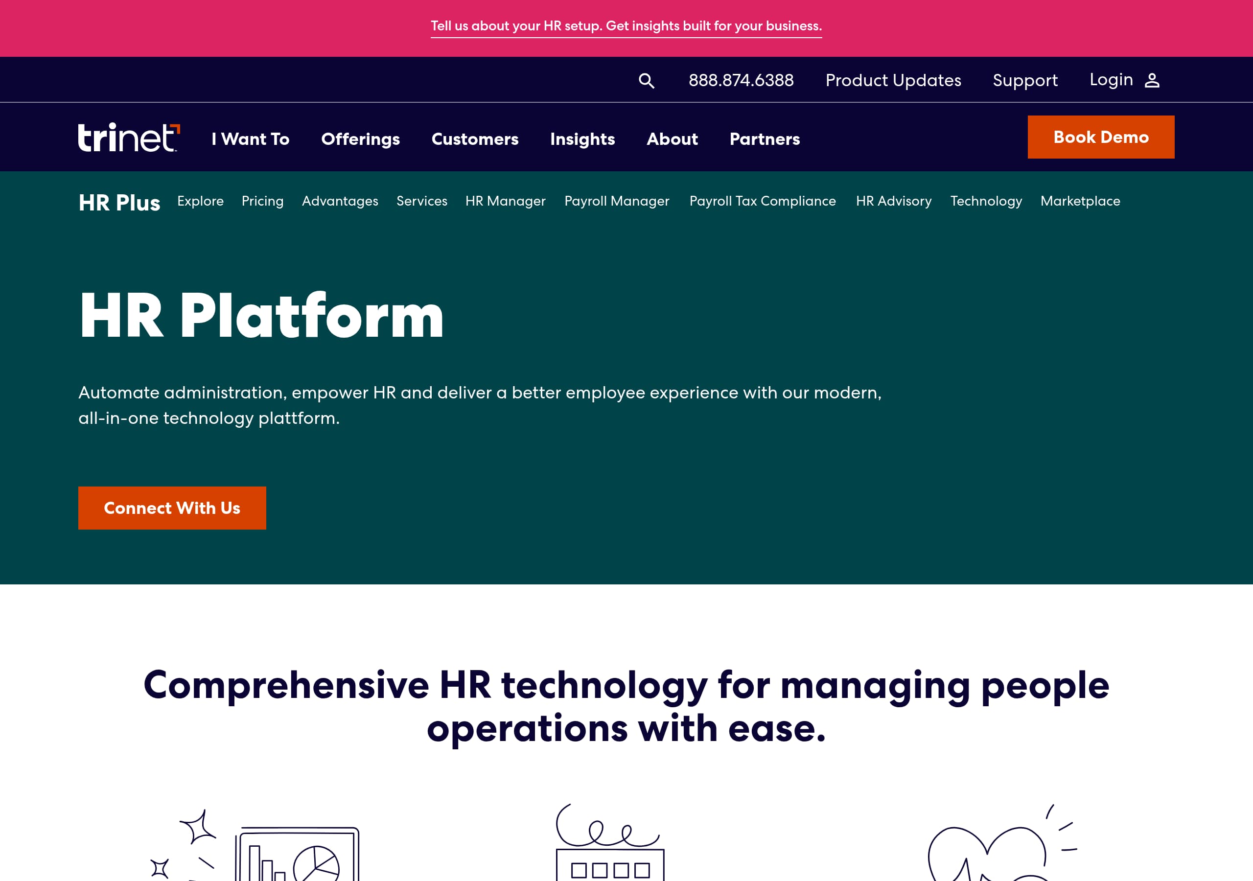 Zenefits – Pricing screenshot Pricing – Zenefits website breakdown
